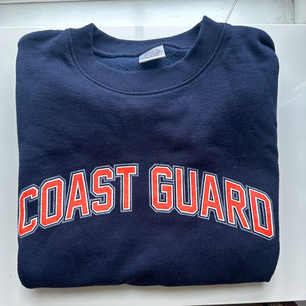 Coast Guard Crew Neck Sweatshirt